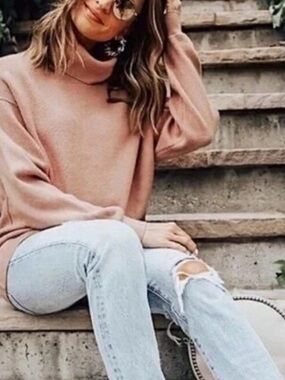 Free People Softly Structured Tunic Sweater XS